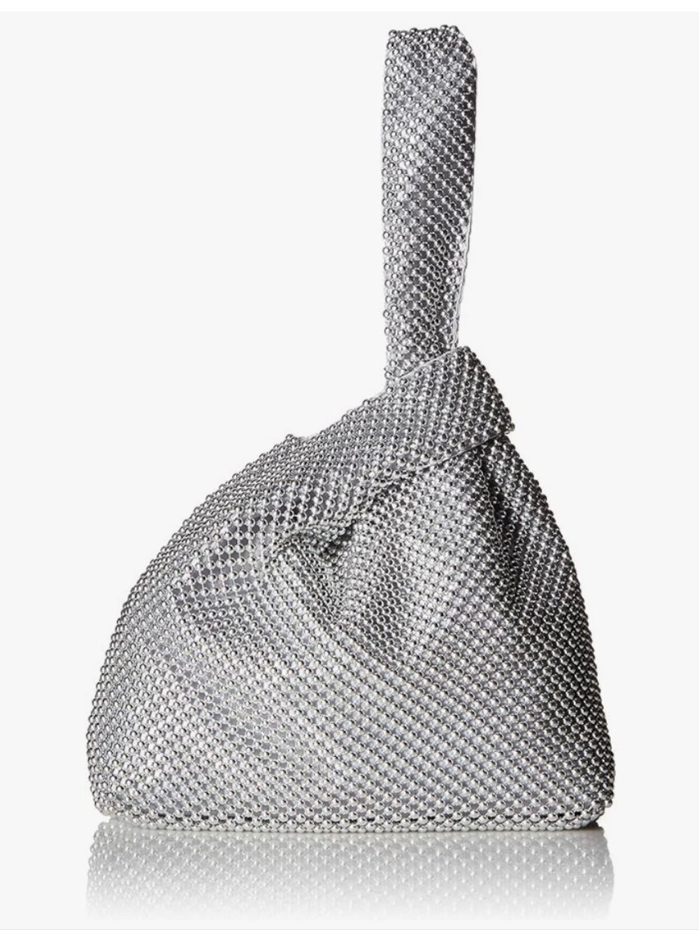 Jessica McClintock Womens Logan Mesh Pouch Evening Bag NWT